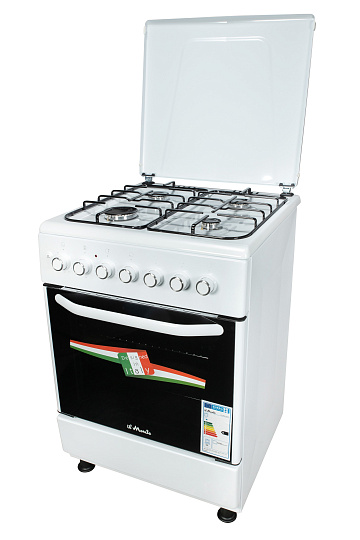 картинка Плита Il Monte FO-GE6019 white  являющийся официальным дистрибьютором в России 