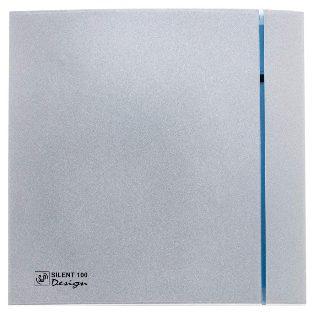 картинка Вентилятор Silent Dizain 100 серебрянный 