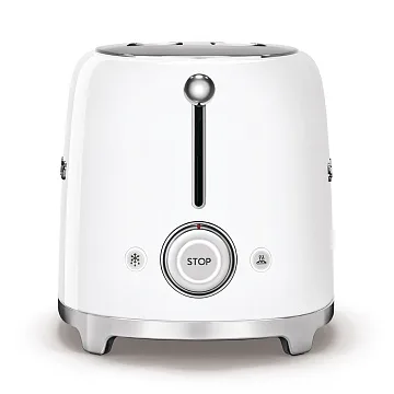 картинка Тостер Smeg TSF01WHEU белый  являющийся официальным дистрибьютором в России 