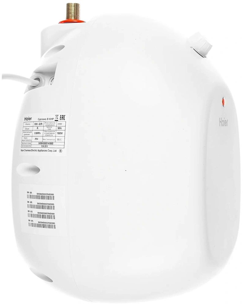 картинка Водонагреватель элек. Haier ES 8 V-Q2(R) 