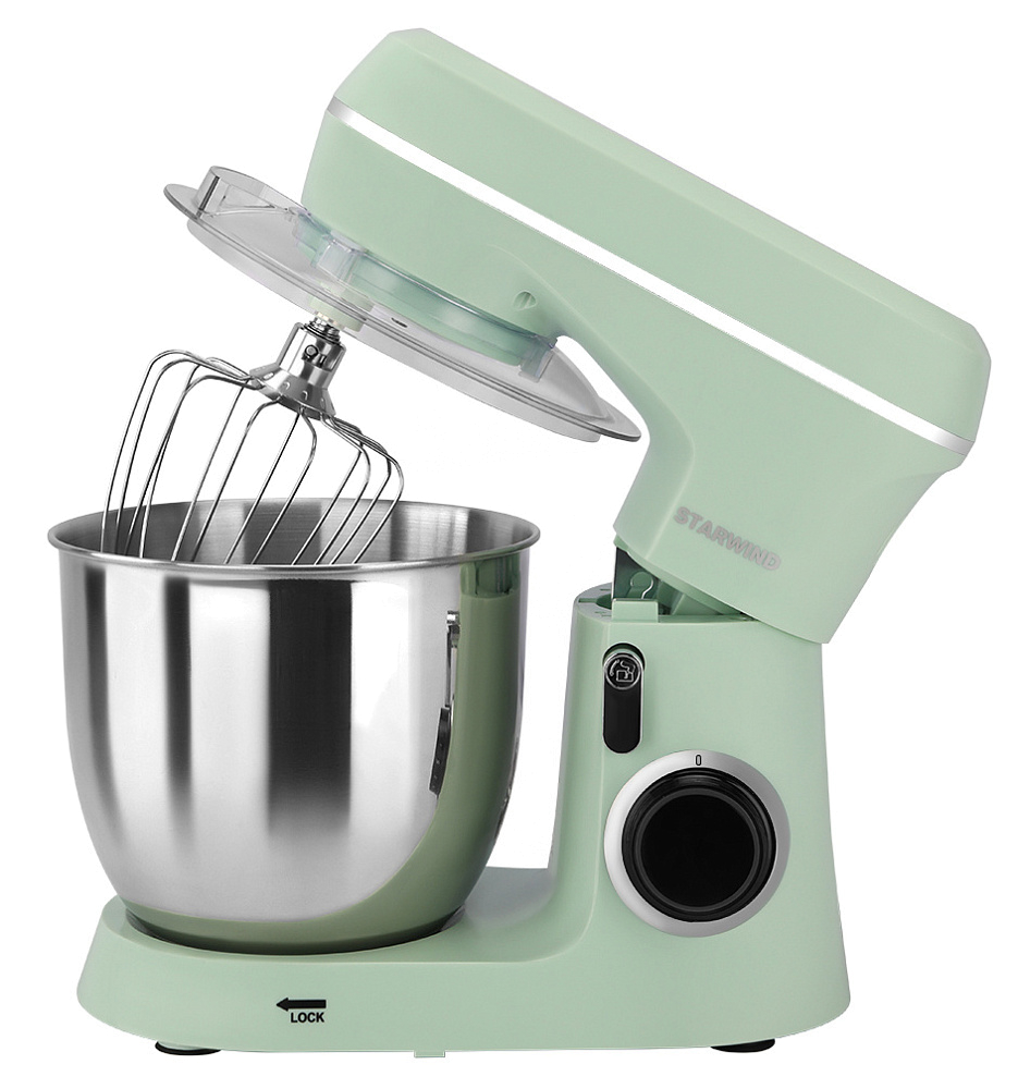 картинка Миксер планетарный Starwind SPM 6161 Мятный 