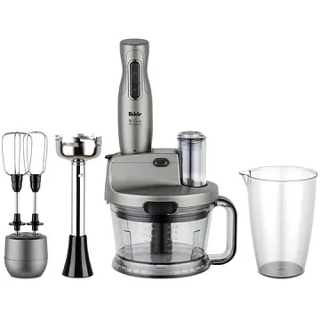 картинка Блендер Fakir набор Mr Chef Quadro Set-silver stone  являющийся официальным дистрибьютором в России 
