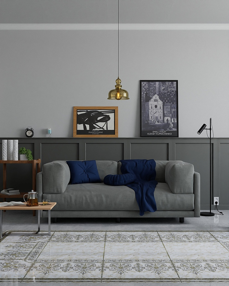 картинка Керамогранит OHGF 6928A-1 Beige угол д/пола 60*60см 