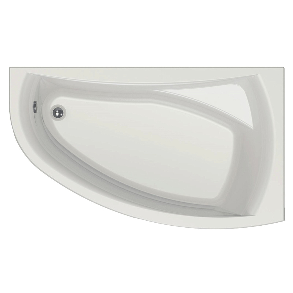 картинка Ванна корыто акриловая Como 170*100 R W Eurolux 