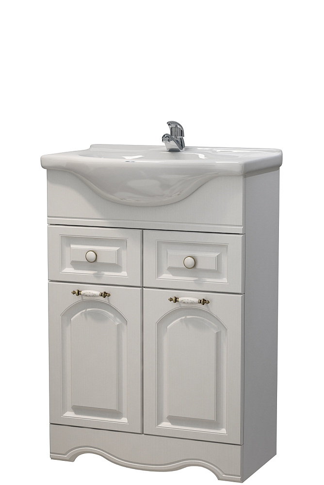 картинка Тумба Прованс 60 (ум Элегия 60) DB2 ясень белый Я Мебель 