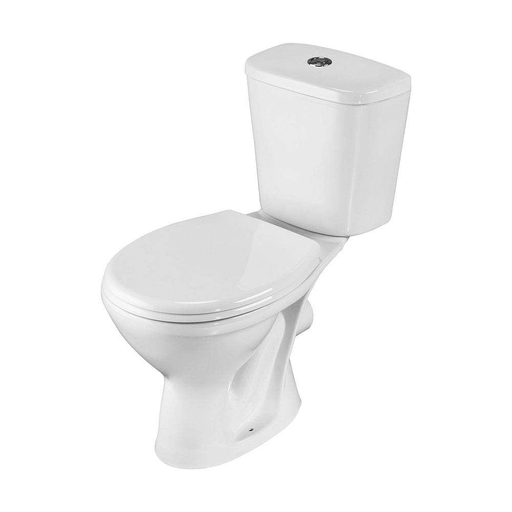 картинка Унитаз Pro белый прямой выход 1P2155S0000BF Santeri 