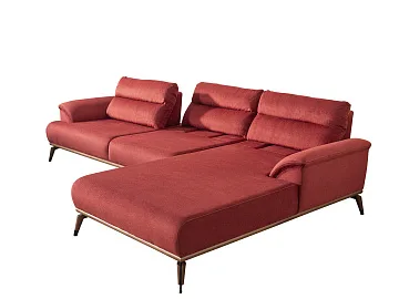 картинка Диван угловой Milano Corner ST Raight (3+Rest) HM-95 с раздвижным механизмом Weltew  являющийся официальным дистрибьютором в России 