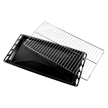 картинка Плита кухонная газо-электрическая Axeldorf FG-091-2 Retro Black 