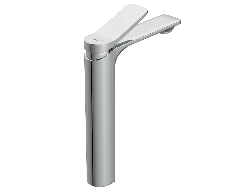 картинка Смеситель для раковины высокий ODRA однорычажный клик клак 63054 Cersanit 