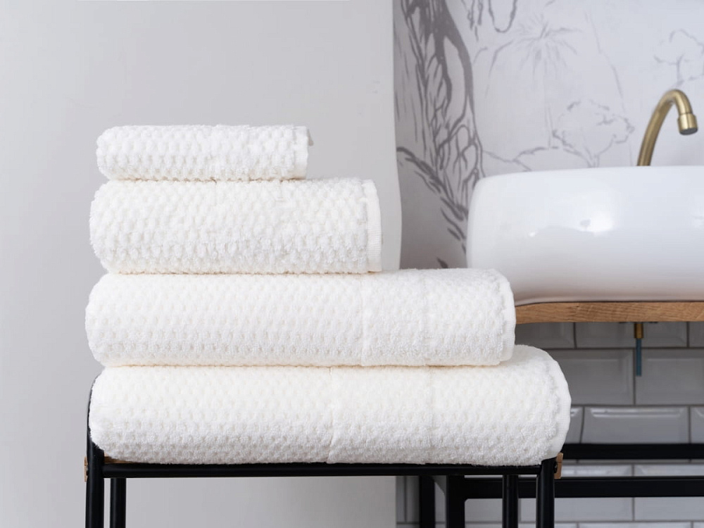 картинка Полотенце Arya 100*150 Arno кремовый 