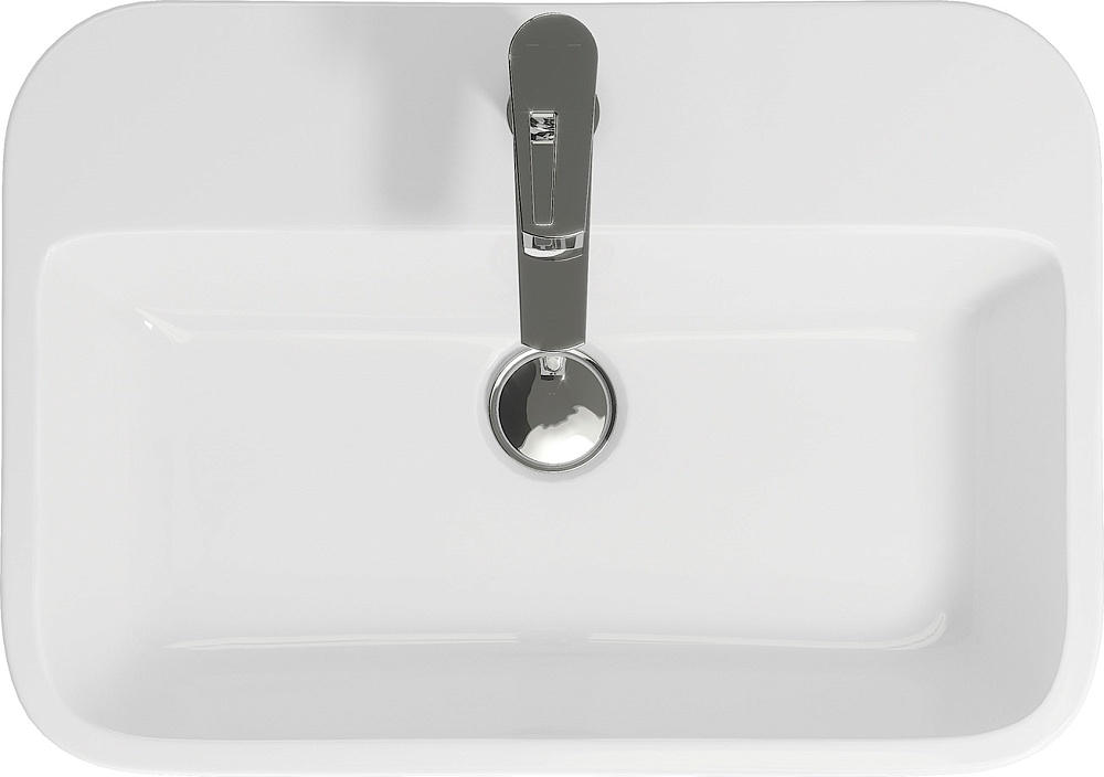 картинка Раковина Caspia прямоуг-я встраиваемая 60см Cersanit 