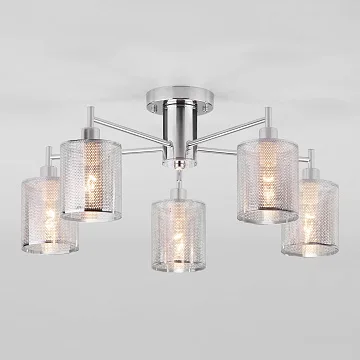 картинка Светильник потолочный Strotskis 70109/5 хром  являющийся официальным дистрибьютором в России 