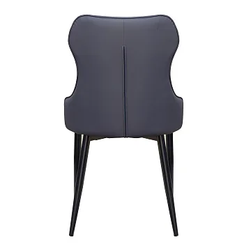 картинка Стул Neli EDC-X106 Gray PU MLJ-B/Black Legs  являющийся официальным дистрибьютором в России 