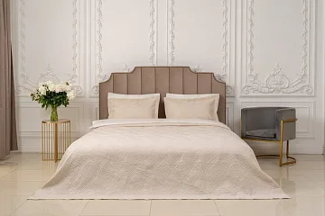 картинка Покрывало Arya 230*250 - 2x(50*70+5) Reyna экрю 