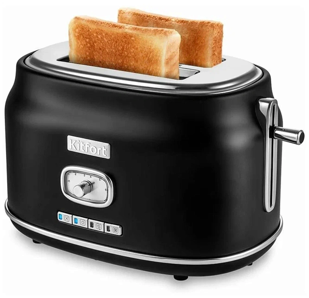 картинка Тостер Kitfort KT-2075-2 черный 