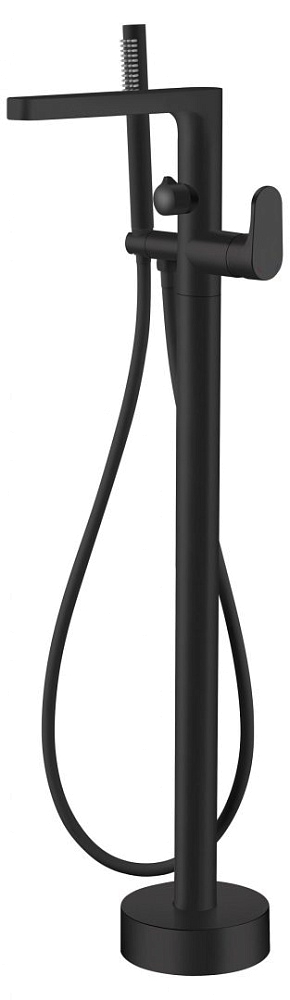 картинка Смеситель напольный Spectre черный 459-B Boheme 