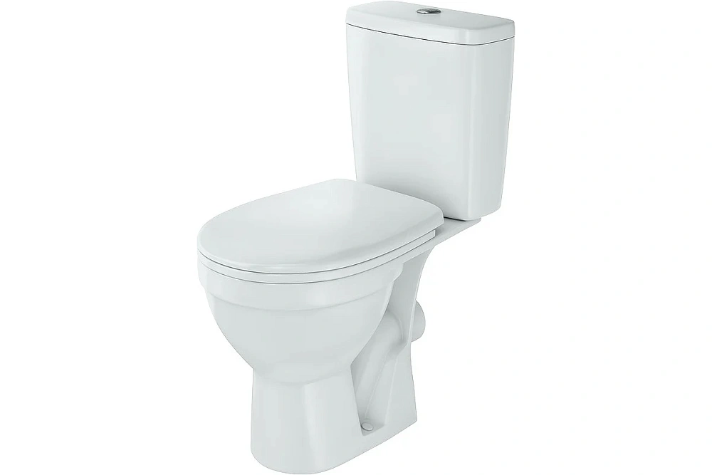 картинка Унитаз-компакт (КСФ) Рим белый Rosa 
