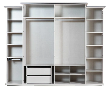 картинка Шкаф Emirgan Wardrobe 6-ти дверный Weltew  являющийся официальным дистрибьютором в России 