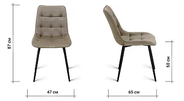 картинка Стул B105-m Latte VL10 BK 