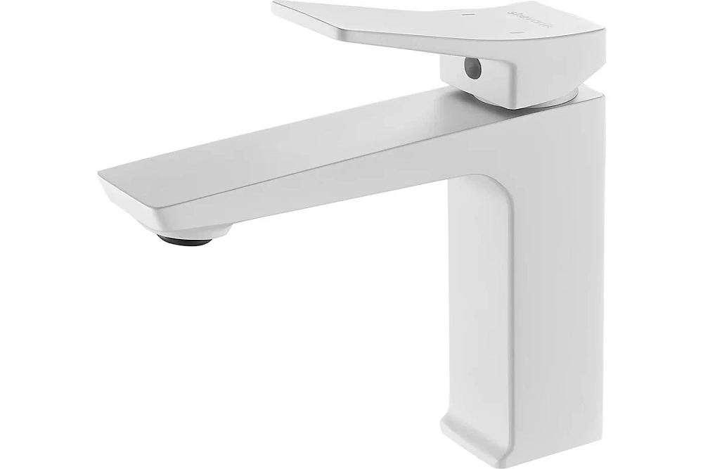 картинка Смеситель для раковины S4401C белый Shevanik 