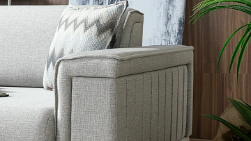 картинка Диван Sofa Alacati Three Seater HM-113 трехместный с раздвижным механизмом Weltew 