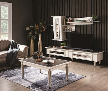 картинка Подставка ТВ Nirvana Wall Unit Upper Side(Block) Weltew  являющийся официальным дистрибьютором в России 