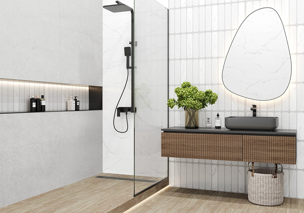 картинка Образец керамогранита с наклейкой Soho SSGFA92SOH04R 20*90 