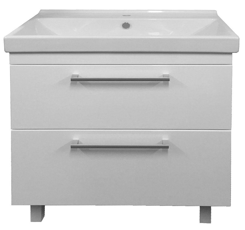 картинка Тумба Модерн 80/2Н с раковиной Fest 80 Loranto 