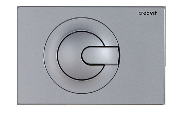 картинка Кнопка для инсталляции матовая серая GP5002.00 Creavit  являющийся официальным дистрибьютором в России 