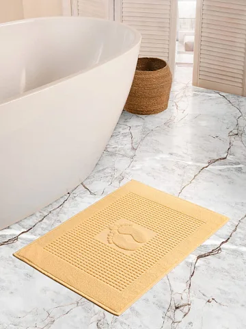 картинка Коврик Arya 50*70 Winter Soft желтый  являющийся официальным дистрибьютором в России 