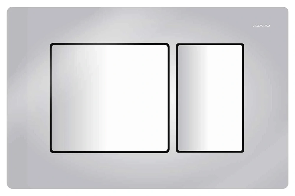 картинка Панель смыва хром глянец AZ-8200-0031 Azario 