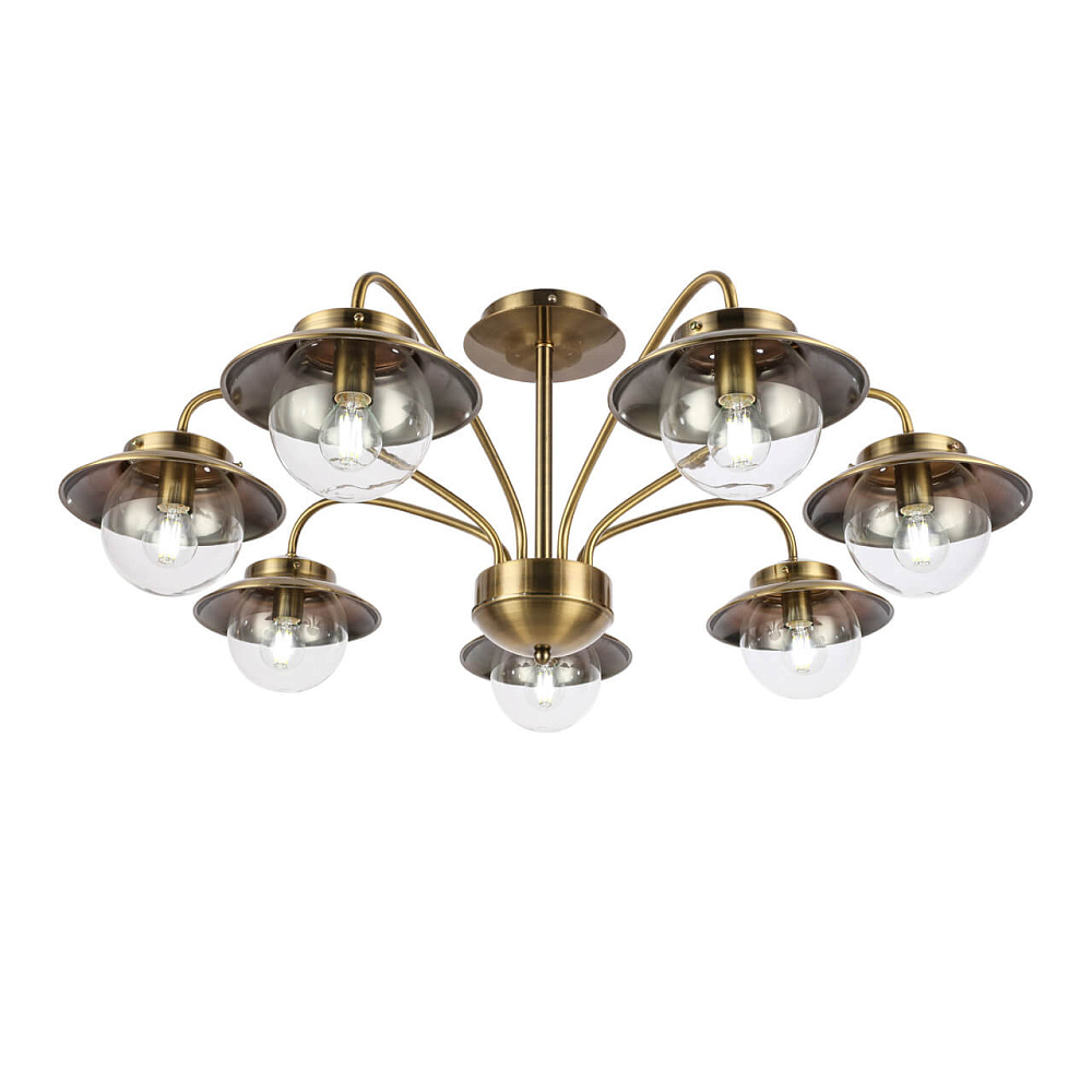 Люстра ST-Luce SLE110102-07 Античная Бронза/Прозрачный от гипермаркета ТАТАЕВ