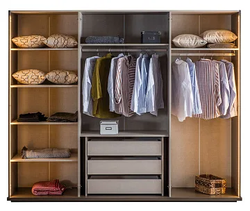 картинка Шкаф Lizbon Wardrobe 6-ти дверный Weltew  являющийся официальным дистрибьютором в России 