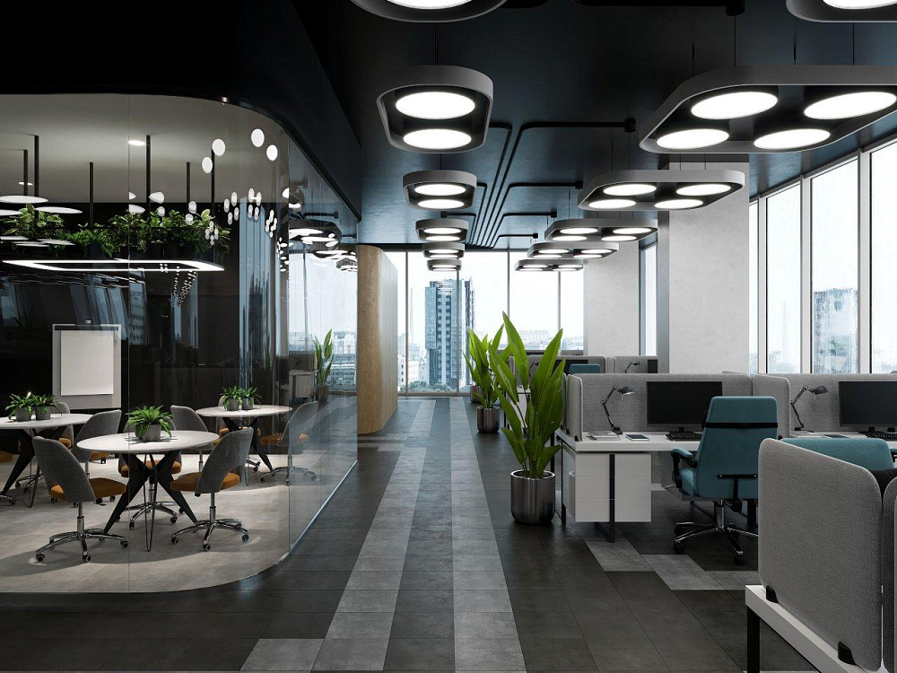 картинка Плитка керамическая Берлин серая люкс 327*327см 