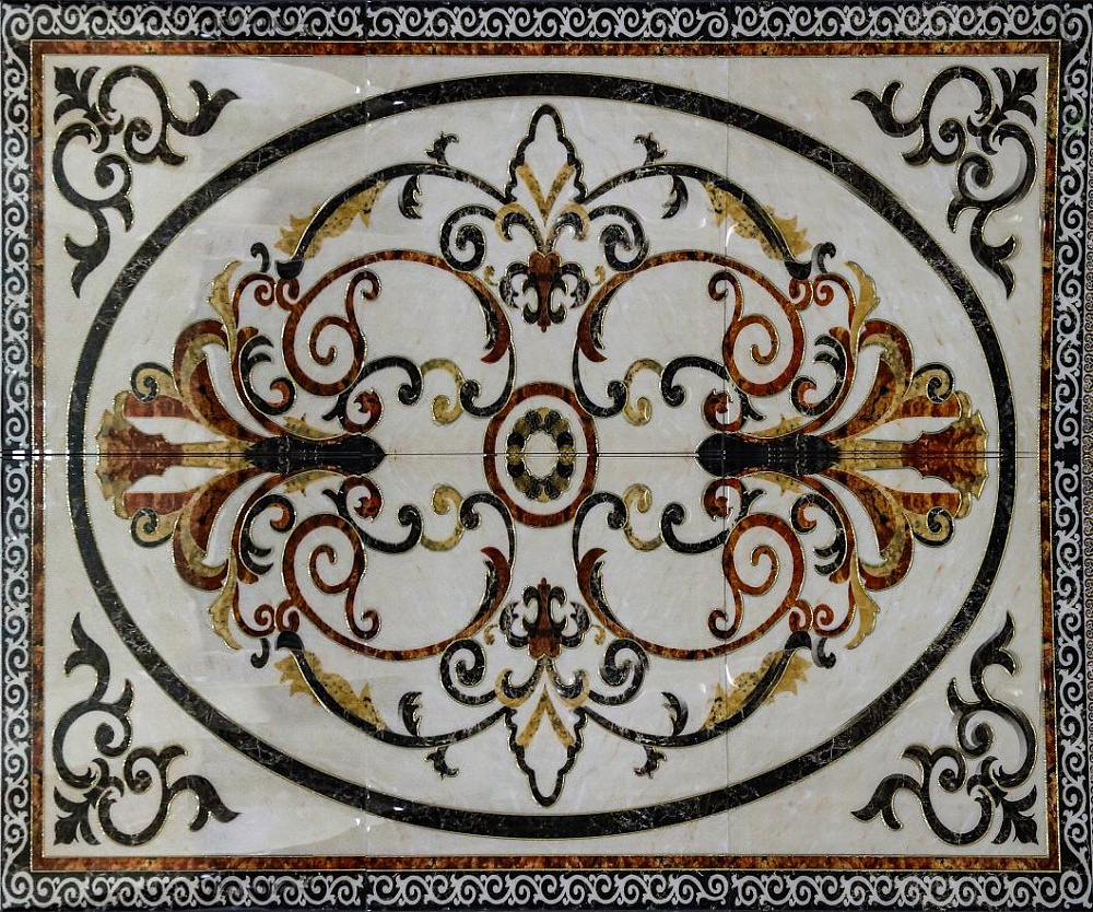 картинка Панно керамическое DZJ-00010 120*180см 