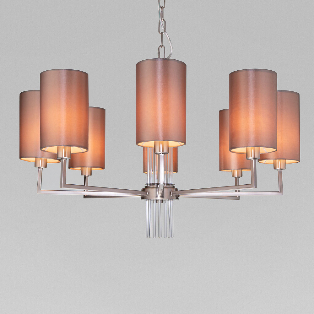 Люстра Strotskis подвесная 60134/8 Никель от гипермаркета ТАТАЕВ