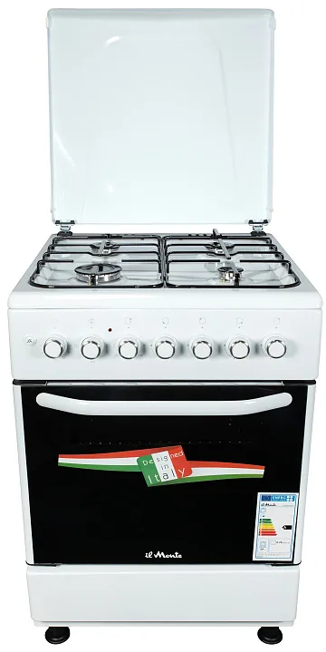 картинка Плита Il Monte FO-GE6019 white  являющийся официальным дистрибьютором в России 