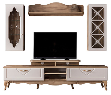 картинка Подставка ТВ Balat Cream Wall Unit Top Block Weltew  являющийся официальным дистрибьютором в России 