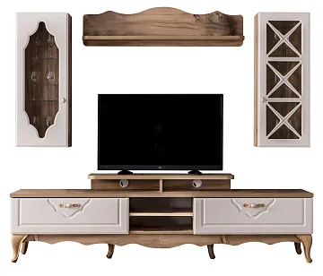 картинка Подставка ТВ Balat Cream Wall Unit Top Block Weltew  являющийся официальным дистрибьютором в России 