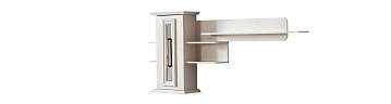 картинка Подставка ТВ Nirvana Wall Unit Upper Side(Block) Weltew  являющийся официальным дистрибьютором в России 