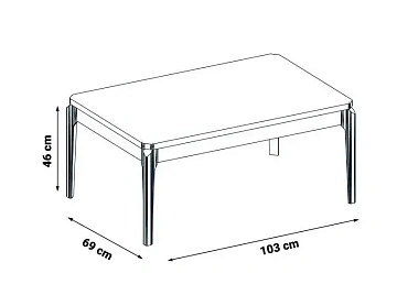 картинка Стол журнальный Best Coffee Table Weltew  являющийся официальным дистрибьютором в России 