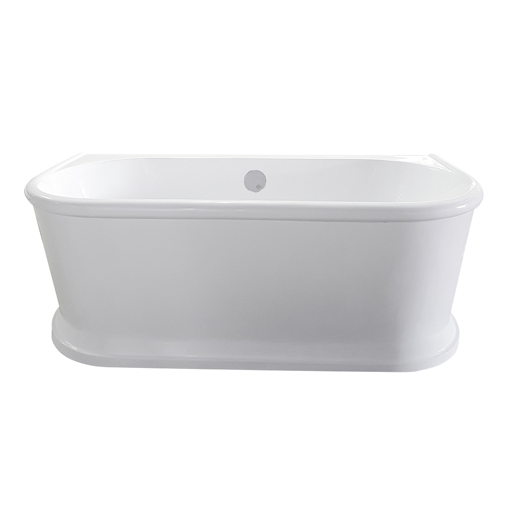 картинка Ванна Penelopa Nova Gel 168*80*60 каменная белая AQUA DE MARCO 