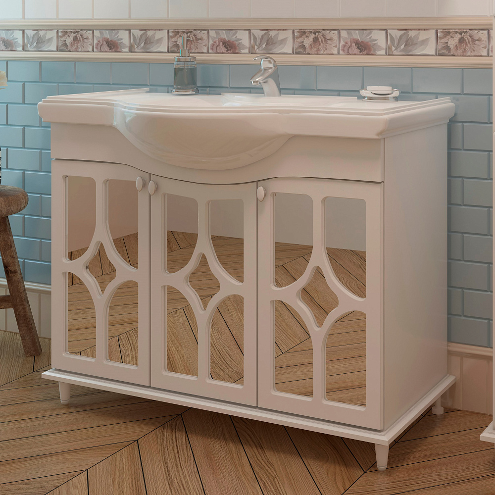 картинка Тумба Aurora 100 ум. Классик 1050 Eva Gold 