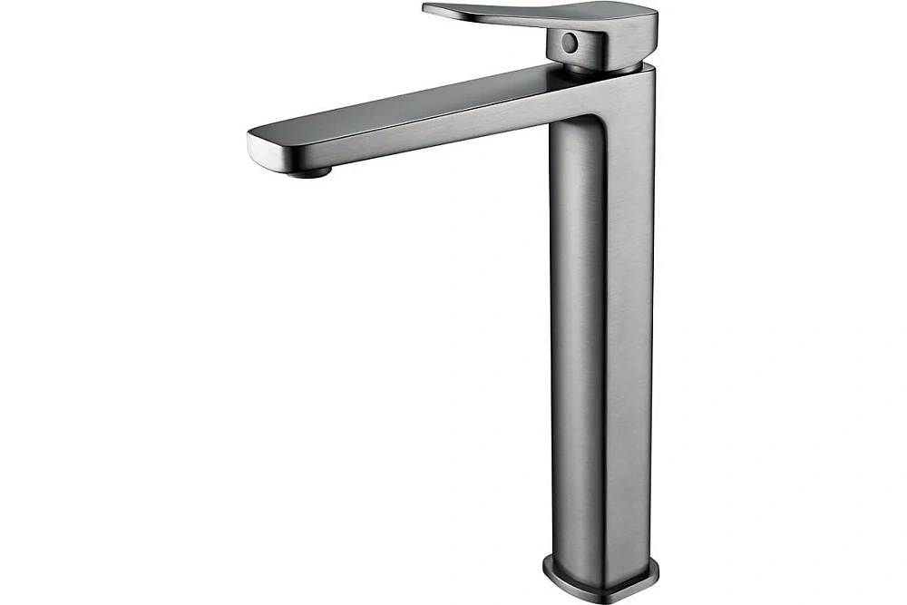 картинка Смеситель для раковины S9911T оружейная сталь Shevanik 