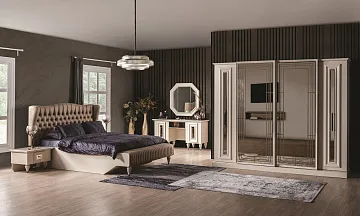 картинка Спальный гарнитур Nirvana Bedroom Set Weltew  являющийся официальным дистрибьютором в России 
