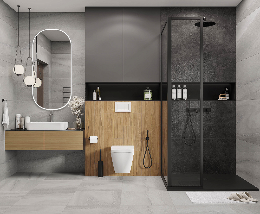 картинка Керамогранит Urban Gris 60*120см (1.44м2/2шт) 