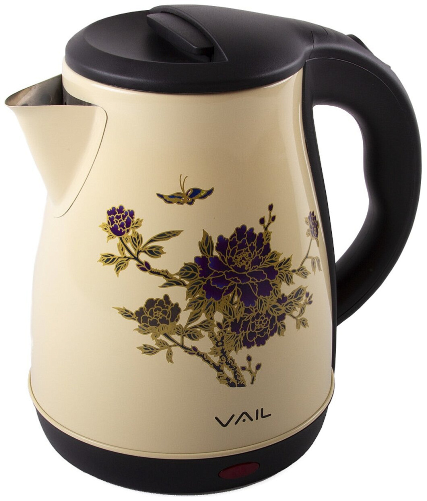 картинка Чайник Vail VL-5555 бежевый 
