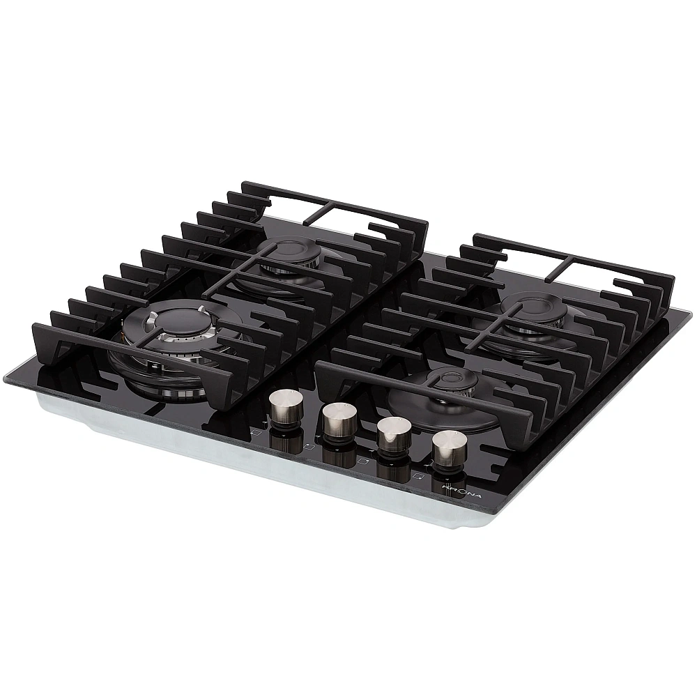 картинка Варочная поверхность газовая Krona Hagel 60 BL W KRGH25 