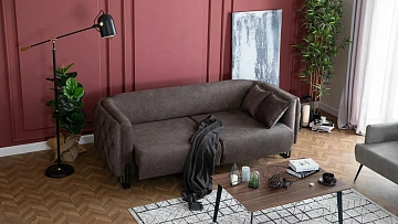 картинка Диван Fomara Three Seater HM-132 трехместный с раздвижным механизмом Weltew  являющийся официальным дистрибьютором в России 
