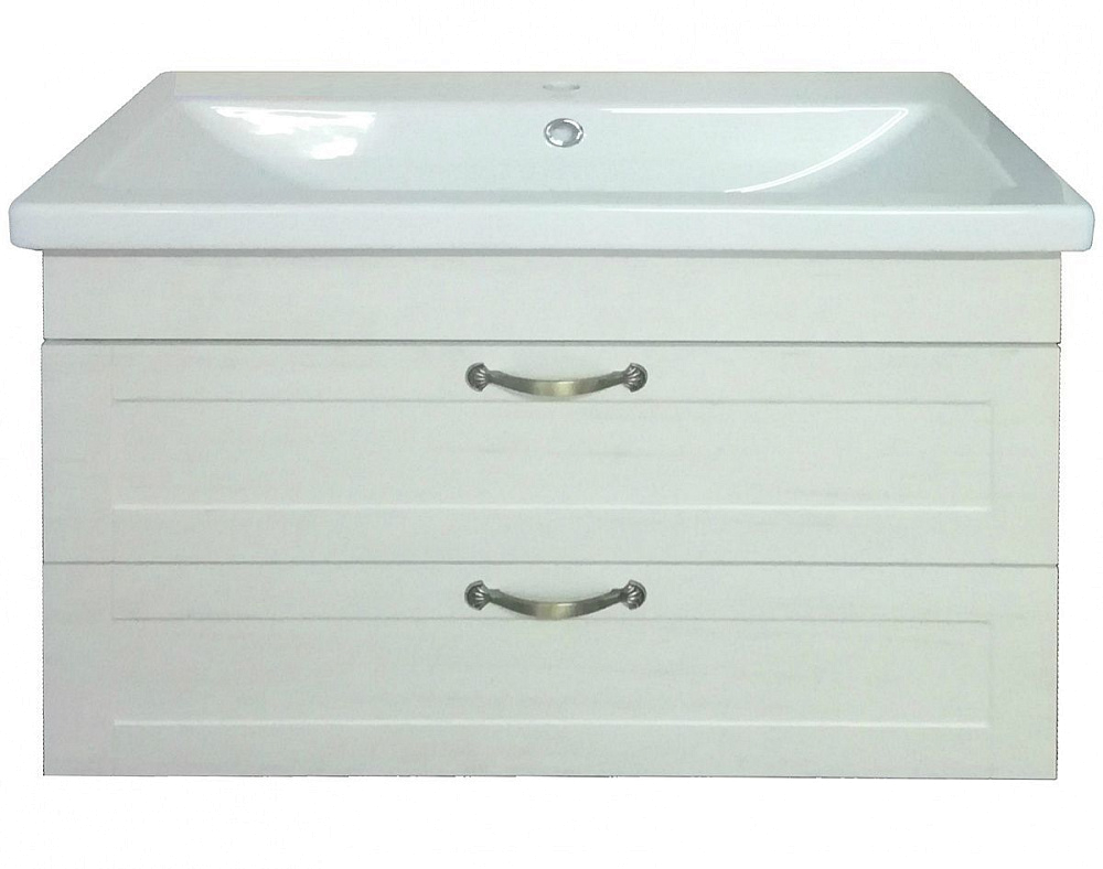 картинка Тумба Amelia 80 подвесная с раковиной Fest 80 Loranto 